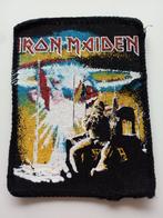 Iron Maiden mooie vintage 1984 2 minutes to... patch 150, Verzenden, Nieuw, Kleding