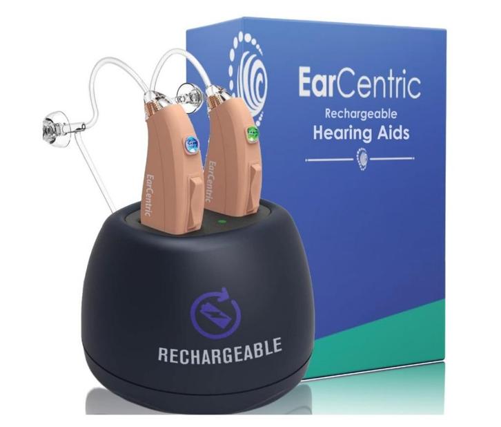 Ear Centric - Oplaadbaar hoorapparaat met ruisonderdrukking, Diversen, Verpleegmiddelen, Nieuw, Ophalen of Verzenden