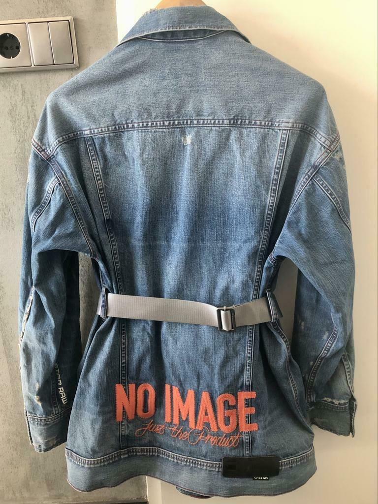G-Star RAW EXCLUSIVES LIJN E 3301 met tailleriem maat L, Kleding | Dames, Blauw, Maat 42/44 (L), Ophalen of Verzenden, Jasje