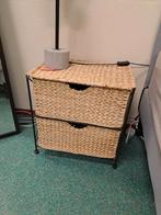 Nachtkastje met 2 manden, Huis en Inrichting, Ophalen of Verzenden