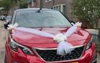 Trouwversiering auto, strik met zijden rozen, voor elke auto, Ophalen of Verzenden, Nieuw, Accessoires