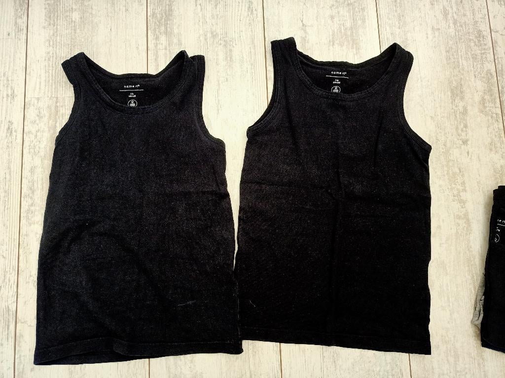 6 jongens hemdjes / hemd maat 122-128 van Name IT, Kinderen en Baby's, Kinderkleding | Maat 122, Nacht- of Onderkleding, Ophalen of Verzenden
