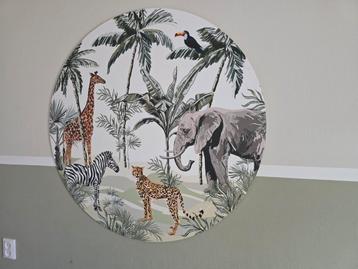 Complete dieren/jungle decoratie voor kinder slaapkamer. beschikbaar voor biedingen
