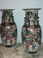groot koppel chinese vazen 19e eeuw perfect staat, Ophalen of Verzenden