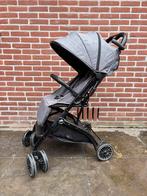 Inklapbare buggy antraciet zwart, Ophalen, Zo goed als nieuw, Regenhoes