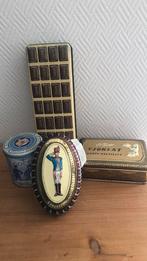 Vintage Chocoladen verzameling blikken, Ophalen of Verzenden, Gebruikt, Overige, Droste