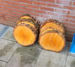 Boomstamschijven, berkenhout, Ophalen of Verzenden