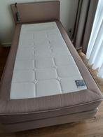 1 pers Auping elektrische boxspring, Huis en Inrichting, Ophalen, 200 cm, Stof, 100 cm