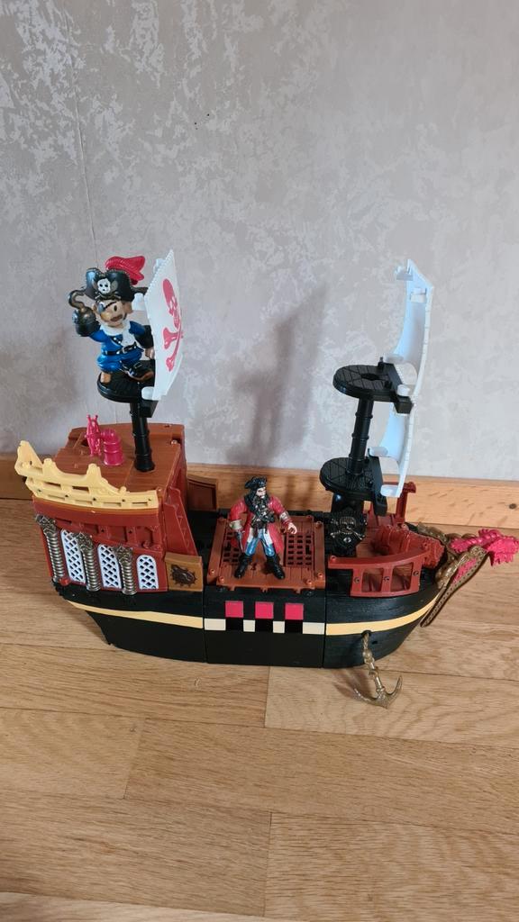 Fisher Price boot/piratenboot, Kinderen en Baby's, Speelgoed | Fisher-Price, Zo goed als nieuw, Speelset, Ophalen of Verzenden