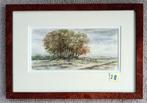 Aquarel "Invallende dooi" door H.J. Plettenburg, Ophalen of Verzenden