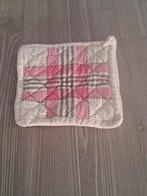 Pannenlappen Roze & Beigekleur, Ophalen of Verzenden, Zo goed als nieuw, Roze