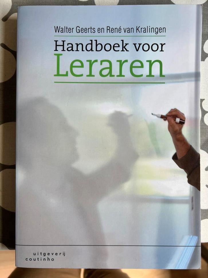 Walter Geerts - Handboek voor leraren, Boeken, Wetenschap, Zo goed als nieuw, Sociale wetenschap, Ophalen of Verzenden