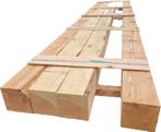 Douglas palen / balken fijnbezaagd 20.0x20.0 cm - nr: TB31, Tuin en Terras, Palen, Balken en Planken, Ophalen, Nieuw, Hardhout