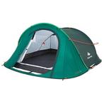 Quechua tent 2 Seconds 3 personen groen NIEUW!!!, Ophalen of Verzenden, Nieuw, Tot en met 3