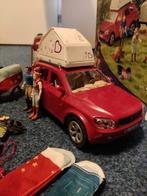 Schleich auto met trailer en toebehoren, Ophalen