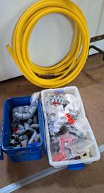 Diverse loodgietersspullen en pvc koppelstukken, Ophalen, Afvoer, Pvc, Nieuw