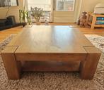 Houten salontafel 100x100 cm, Huis en Inrichting, Vierkant, Ophalen of Verzenden, Modern, Minder dan 50 cm