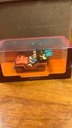 Kuifje  Willys MB 1943 en het zwarte Goud Diorama 1/43, Hobby en Vrije tijd, Modelauto's | 1:43, Ophalen of Verzenden, Nieuw, Auto