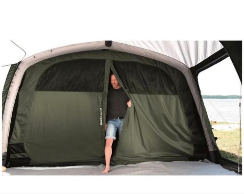 Outwell knightdale 8 pp.familietunneltent,magneetsluiting., Caravans en Kamperen, Tenten, Zo goed als nieuw, Ophalen of Verzenden