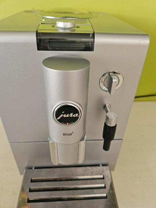 jura ena 5, Witgoed en Apparatuur, Koffiezetapparaten, Gebruikt, Gemalen koffie, Koffiebonen, Koffiemachine, 4 tot 10 kopjes, Afneembaar waterreservoir