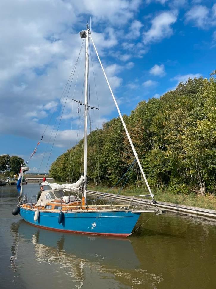 Koopmans kustvaarder 2 30ft klassiek zeegaand zeiljacht, Watersport en Boten, Kajuitzeilboten en Zeiljachten, Gebruikt, Tourjacht of Cruiser