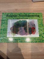Rupsje Nooitgenoeg - Eric Carle, Ophalen of Verzenden, Zo goed als nieuw, Uitklap-, Voel- of Ontdekboek, 1 tot 2 jaar
