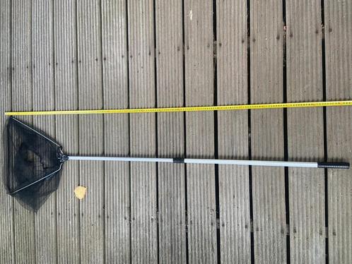 Visnet uitschuifbaar 180 cm lang, Watersport en Boten, Hengelsport | Algemeen, Zo goed als nieuw, Net of Fuik, Ophalen of Verzenden