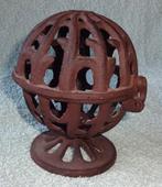 Zwaar gietijzeren vintage houder voor breien of haken., Gebruikt, Overige typen, Ophalen of Verzenden, Nvt