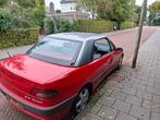 Peugeot 306 1.8 Cabriolet E2 1995 Rood, Auto's, 4 cilinders, Cabriolet, 100 pk, Origineel Nederlands