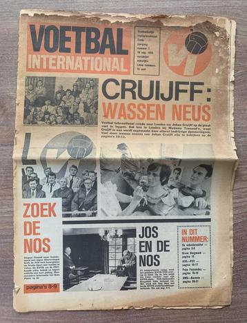 Voetbal International VI Div. tijdschriften uit 1970 € 5 beschikbaar voor biedingen