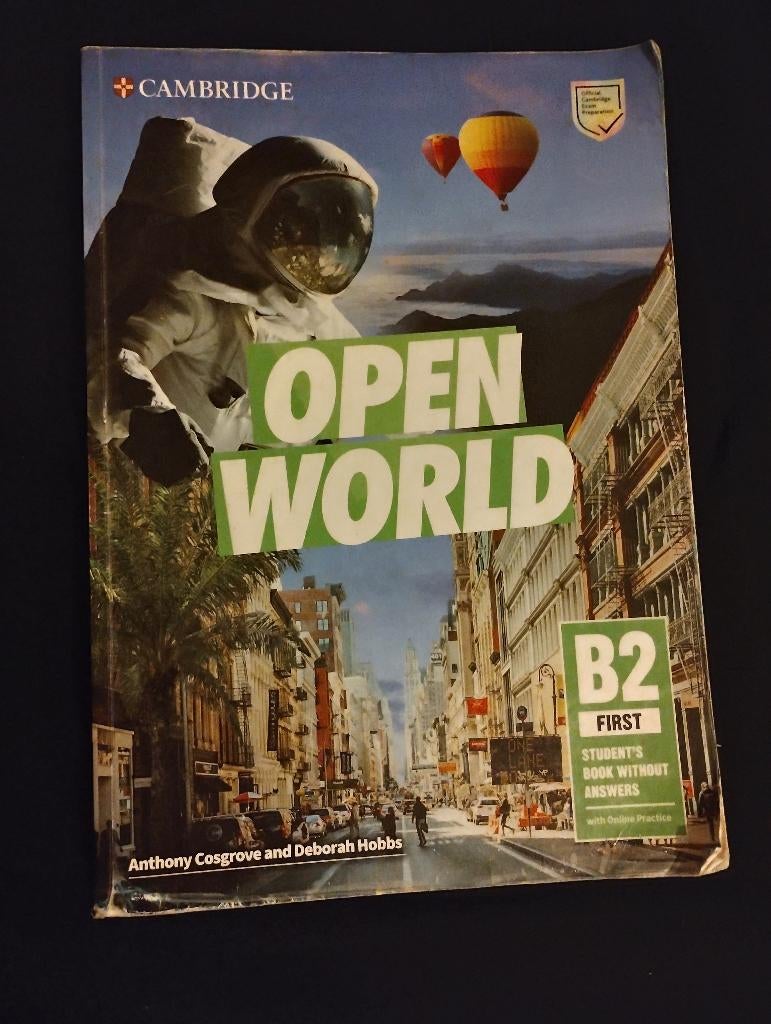 Cambridge B2 English OPEN WORLD, Boeken, Schoolboeken, Engels, Diverse auteurs, Ophalen of Verzenden, Zo goed als nieuw