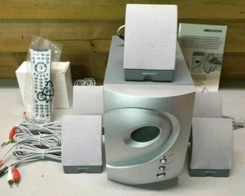 Medion 5.1 actieve luidspreker set md-9682 nieuwstaat, Audio, Tv en Foto, Luidsprekers, Gebruikt, Complete surroundset, Overige merken