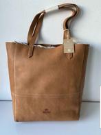 Cognackleurige tas Fred de la Bretoniere, nieuw!, Ophalen of Verzenden, Nieuw, Bruin, Handtas