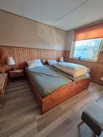 Lits-jumeaux massief houten bed 180x200, Ophalen of Verzenden, Tweepersoons