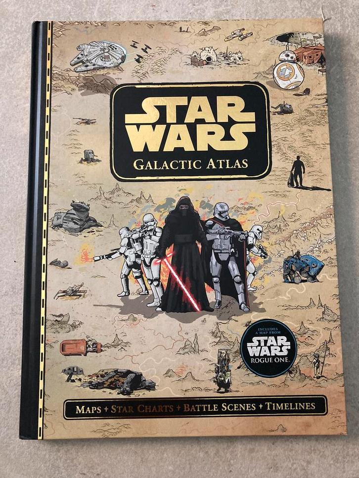 Star Wars Galatic Atlas, Verzamelen, Star Wars, Nieuw, Boek of Poster, Ophalen of Verzenden