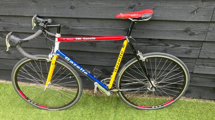 Gazelle TVM team racefiets, Fietsen en Brommers, Fietsen | Racefietsen, Gebruikt, Heren, Gazelle, 15 tot 20 versnellingen, 28 inch