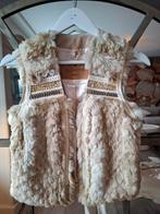 Goosecraft gilet ZGAN! Echt 100% leer, Kleding | Dames, Bodywarmers, Maat 38/40 (M), Goosecraft, Beige, Ophalen of Verzenden