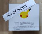 🚨Pokémon 25e Anniversary Celebrations Elite Trainer Box ETB, Nieuw, Foil, Ophalen of Verzenden, Booster