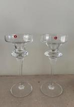 2 Iittala Kandelaars/Waxinelichthouders, Huis en Inrichting, Woonaccessoires | Kandelaars en Kaarsen, Overige materialen, Wit