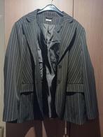 Blazer zwart krijtstreep 52, Ophalen of Verzenden, Zo goed als nieuw, Maat 46/48 (XL) of groter, Zwart