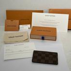 Louis Vuitton Card Holder N61722 Damier Ebene Canvas ZGAN, Sieraden, Tassen en Uiterlijk, Portemonnees, Ophalen of Verzenden, Zo goed als nieuw