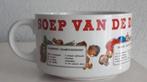Soepkom Soep van de Dag, Huis en Inrichting, Keuken | Servies, Ophalen of Verzenden, Zo goed als nieuw, Overige stijlen, Kom(men)