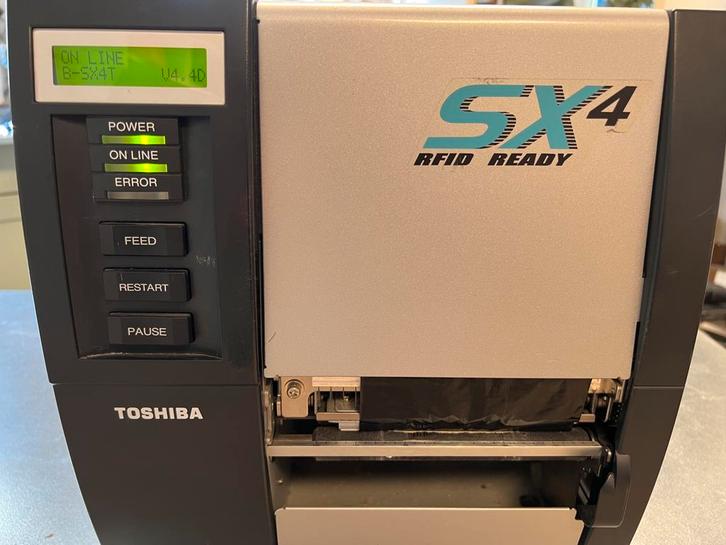 TOSHIBA TEC B-SX4T Thermische Barcode / Label Printer, Computers en Software, Labelprinters, Gebruikt, Tape-label, Ophalen