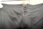 Gucci zwarte broek riempje gouden merk gesp achterkant IT 42, Kleding | Dames, Verzenden, Zwart, Maat 36 (S), Lang