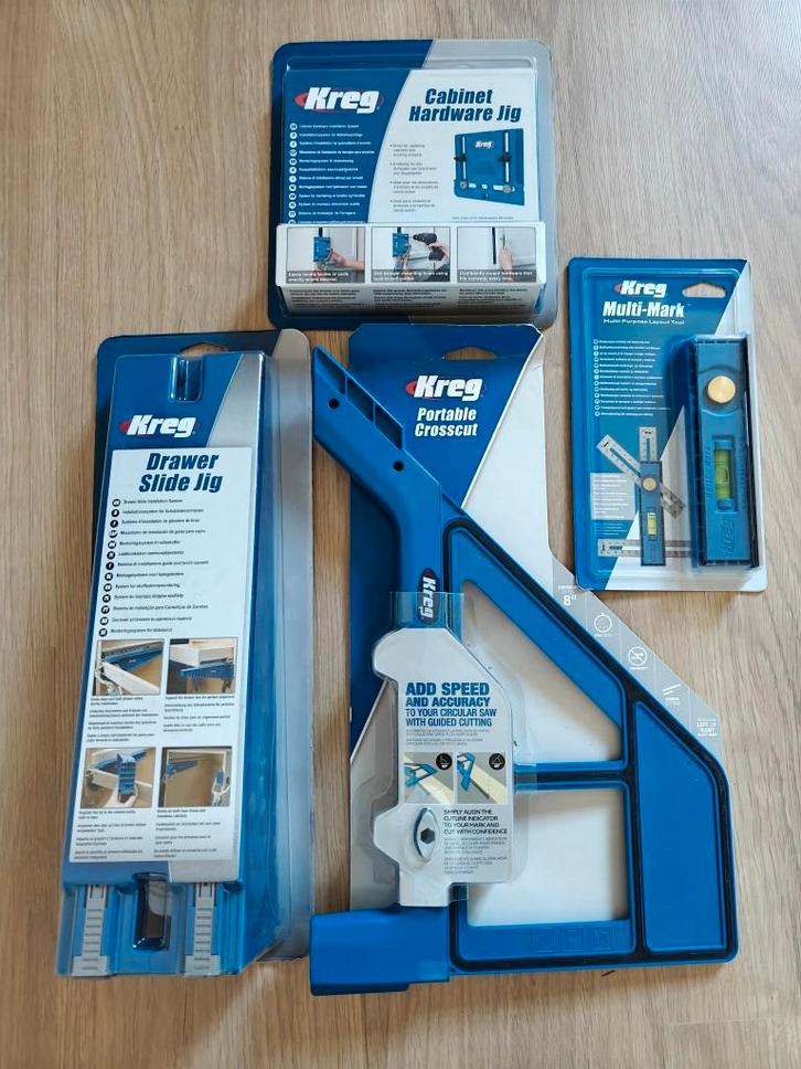 Kreg tool lot, Doe-het-zelf en Verbouw, Gereedschap | Handgereedschap, Nieuw, Ophalen of Verzenden