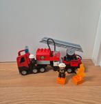 Lego Duplo 4977 Brandweerwagen, Ophalen of Verzenden, Gebruikt, Complete set, Duplo