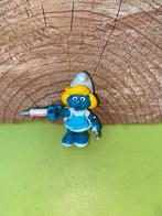 Smurfen zuster smurfin met blauwe schort, Ophalen of Verzenden, Zo goed als nieuw
