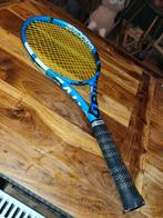 Babolat Pure Drive Tennisracket 300 gram L4 nieuwe bespannin, Sport en Fitness, Gebruikt, L4, Ophalen of Verzenden, Racket