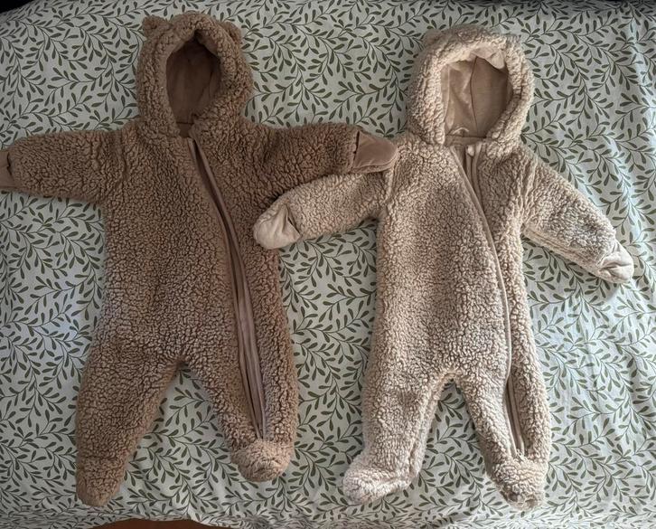 2 Berenpakjes winterpakjes jasjes maat 62, Kinderen en Baby's, Babykleding | Maat 50, Zo goed als nieuw, Jongetje of Meisje, Jasje