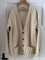 Gaeltarra Iers aran vest maat L, Verzenden, Zo goed als nieuw, Wit